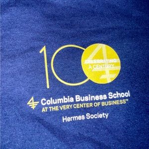 Columbia business school Hermes Society tshirt | CBS size small